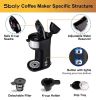 Coffee Maker Fast Brewer K-Cup Pod & Ground Coffee Single Serve Self Clean