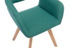 Better Modern Simple Linen Fabric Dining Room Chair With Beech Wood Legs For Restaurant; Set of 2; For Dining Room; Living Room; Bedroom; Kitchen