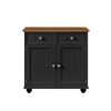 Modern Sideboard Buffet Cabinet with Storage Cabinets; Drawers and Shelves for Living Room; Kitchen; Black