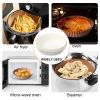 6.3IN Air Fryer Paper Liners Disposable Oven Insert Parchment Sheets Non Stick 50/100/200PCS